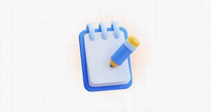 image of a notebook