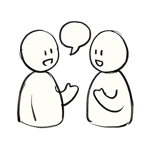 people talking icon